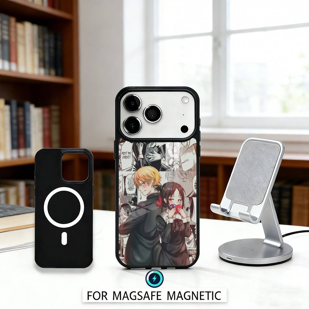 1PC The Enchanting Shinomiya K-Kaguya Phone Case Magnetic For iPhone17 16 15 14 13 12Pro Max For Magsafe Wireless Charging Cover iPhone15Plus
1PC The Enchanting Shinomiya K-Kaguya Phone Case Magnetic For iPhone17 16 15 14 13 12Pro Max For Magsafe Wireless Charging Cover iPhone15Plus