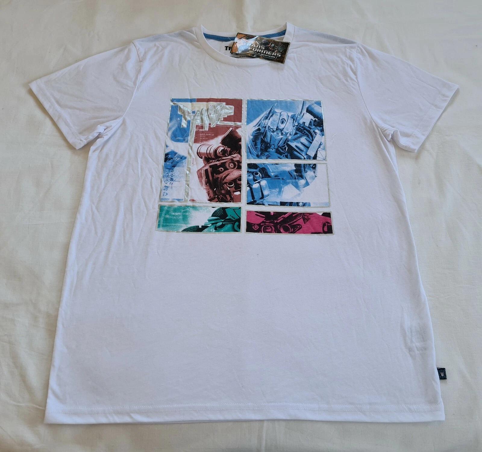 Transformers Mens White Printed Short Sleeve T Shirt Size L New *Imperfect* M
Transformers Mens White Printed Short Sleeve T Shirt Size L New *Imperfect* M