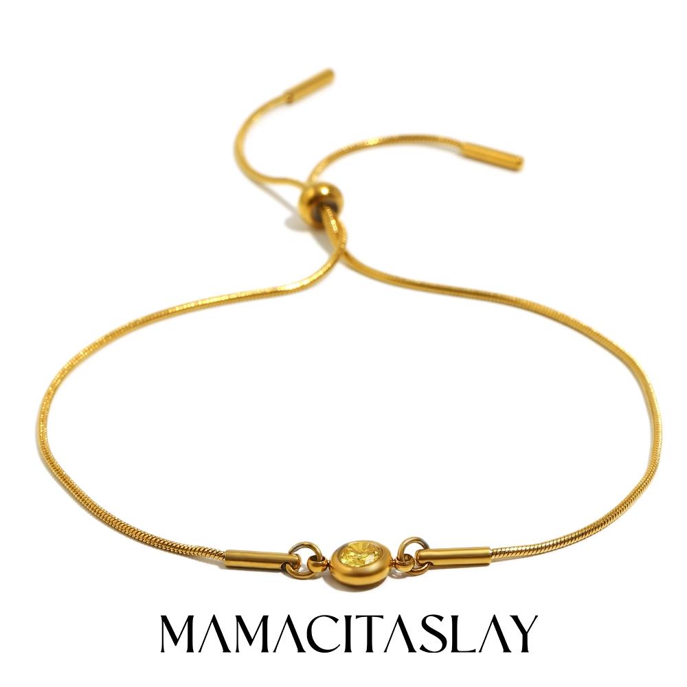 MamacitaSlay 316L Stainless Steel Zircon December Birthstone Adjustable Bracelet Waterproof Wrist Jewelry Women s Charm Bracelet 24cm
MamacitaSlay 316L Stainless Steel Zircon December Birthstone Adjustable Bracelet Waterproof Wrist Jewelry Women s Charm Bracelet 24cm