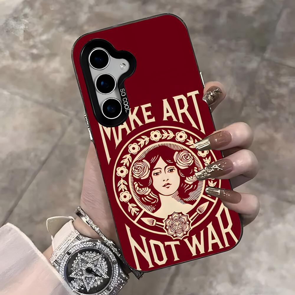 Liberte Egalite Fraternite Make No War Phone Case For Samsung S25 Ultra S23 S22 S21 S20 Ultra Plus S24 Fe A54 A55 Color Silver Samsung S23
Liberte Egalite Fraternite Make No War Phone Case For Samsung S25 Ultra S23 S22 S21 S20 Ultra Plus S24 Fe A54 A55 Color Silver Samsung S23