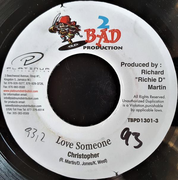 7inch Record CHRISTOPHER - Love Someone TBPD13013 2 Bad Productio Jamaica Reggae, Ska & Dub Used
7inch Record CHRISTOPHER - Love Someone TBPD13013 2 Bad Productio Jamaica Reggae, Ska & Dub Used