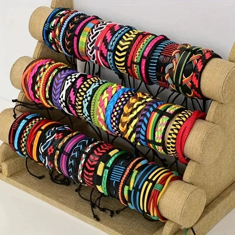 10Pcs Random Style Leather Bracelet Set For Men Women Classical Mix Color Retro Leather Rope Bangle Fashion Jewelry Gift
10Pcs Random Style Leather Bracelet Set For Men Women Classical Mix Color Retro Leather Rope Bangle Fashion Jewelry Gift