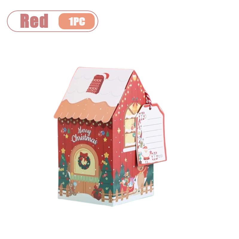 1-40PCS Christmas Candy Boxes Gingerbread House Gift Packaging Colorful Cookie Boxes Snowman Mini House Boxes Favor Treat Boxes
1-40PCS Christmas Candy Boxes Gingerbread House Gift Packaging Colorful Cookie Boxes Snowman Mini House Boxes Favor Treat Boxes