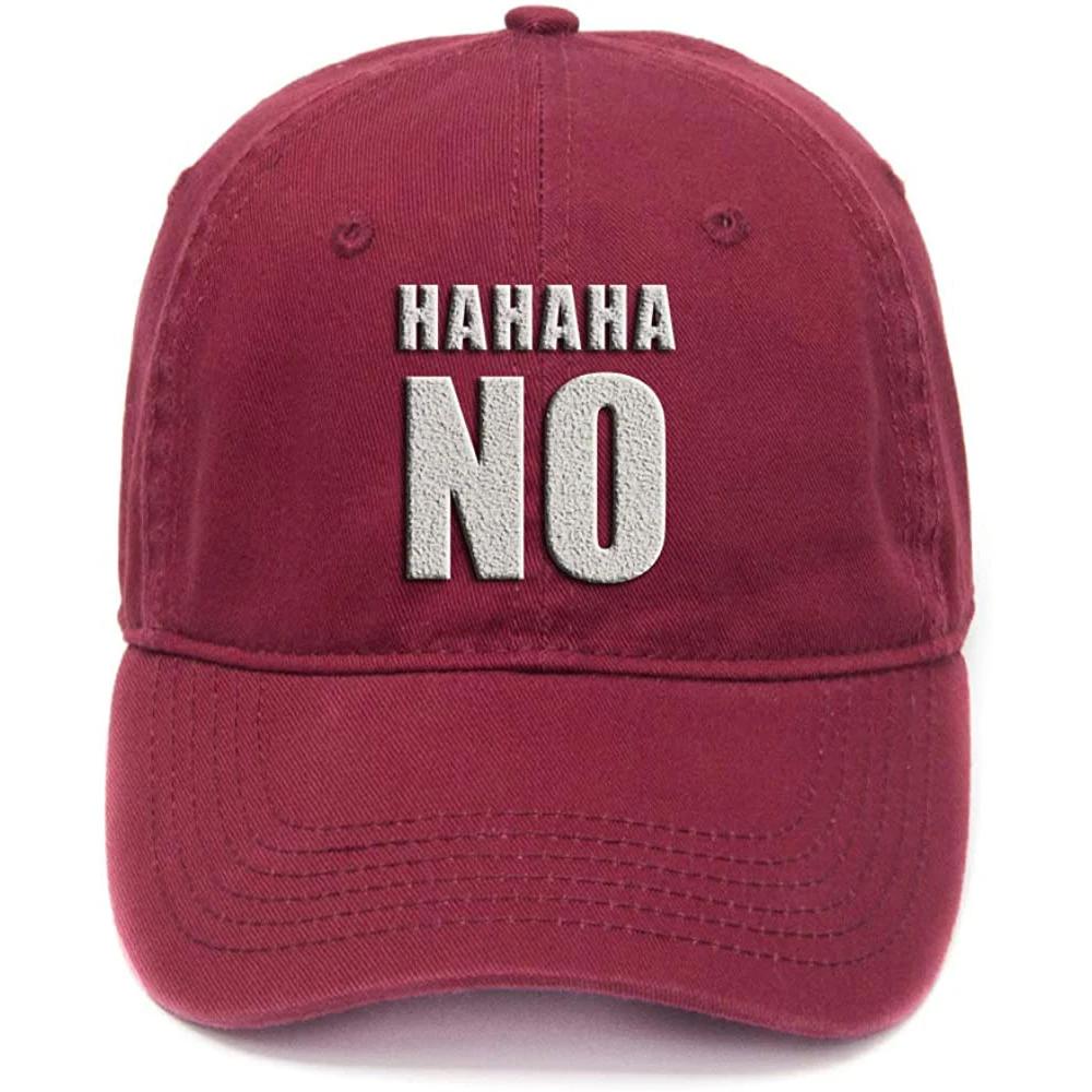 Lyprerazy Hahaha No Funny Washed Cotton Adjustable Unisex Women Unisex Hip Hop Cool Flock Printing Baseball Cap
Lyprerazy Hahaha No Funny Washed Cotton Adjustable Unisex Women Unisex Hip Hop Cool Flock Printing Baseball Cap