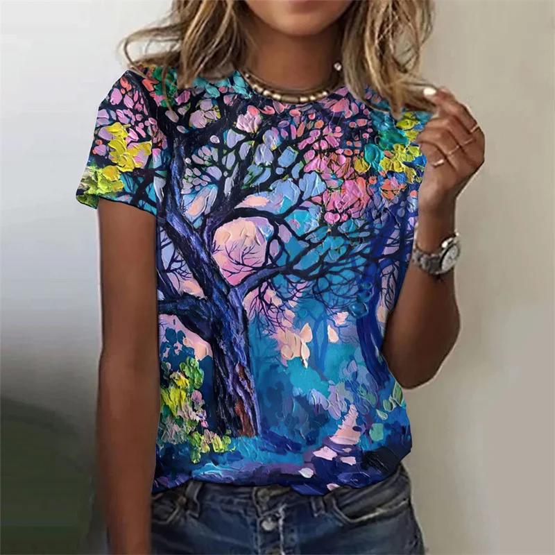 Футболка з квітковим рослинним візерунком для жінок барвисті квіткові 3D друковані футболки літні вулиці Harajuku O-подібним вирізом топи з короткими рукавами футболки 6XL
Футболка з квітковим рослинним візерунком для жінок барвисті квіткові 3D друковані футболки літні вулиці Harajuku O-подібним вирізом топи з короткими рукавами футболки 6XL