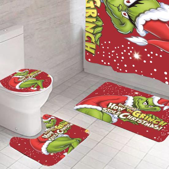 Рождественский комплект занавесок для душа Красивые декоративные быстросохнущие домашние рождественские узоры Комплект занавесок для душа и ванной комнаты Товары для дома
Рождественский комплект занавесок для душа Красивые декоративные быстросохнущие домашние рождественские узоры Комплект занавесок для душа и ванной комнаты Товары для дома