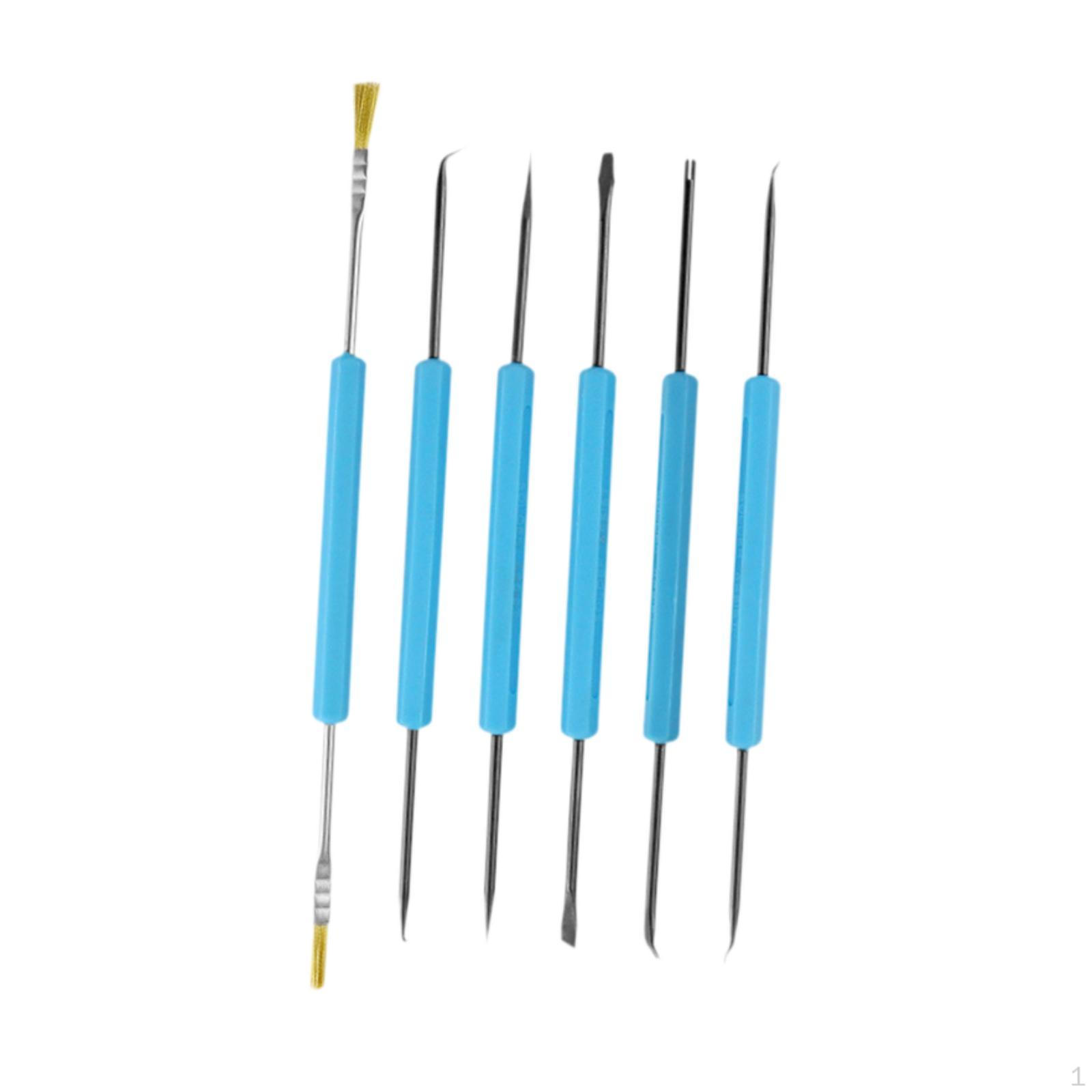 6 Pieces PCB Cleaning Kit Set, Circuit Board Auxiliary , Double Sided Soldering Aid Repair
6 Pieces PCB Cleaning Kit Set, Circuit Board Auxiliary , Double Sided Soldering Aid Repair