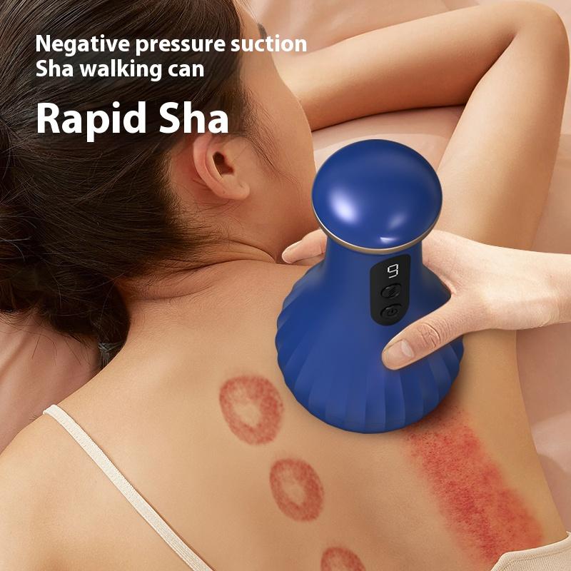 9 Mode Electric Guasha Scraping Massage Cupping Body Massager Vacuum Cans Suction Cup Heating Fat Burner Anti-cellulite Massager фіолетовий
9 Mode Electric Guasha Scraping Massage Cupping Body Massager Vacuum Cans Suction Cup Heating Fat Burner Anti-cellulite Massager фіолетовий