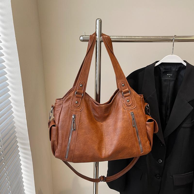 Large Capacity Interior Compartment Shoulder Bags 2025 High Quality Pu Leather Commute Bag Lady Fashion Zipper Women s Handbags 50cm)) коричневий
Large Capacity Interior Compartment Shoulder Bags 2025 High Quality Pu Leather Commute Bag Lady Fashion Zipper Women s Handbags 50cm)) коричневий