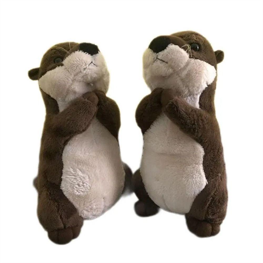 Gifts Sea Otter Stuffed Standing Otter Stuffed Animal Real Life Otter Otter Plush Toy Otter Doll eyes open
Gifts Sea Otter Stuffed Standing Otter Stuffed Animal Real Life Otter Otter Plush Toy Otter Doll eyes open