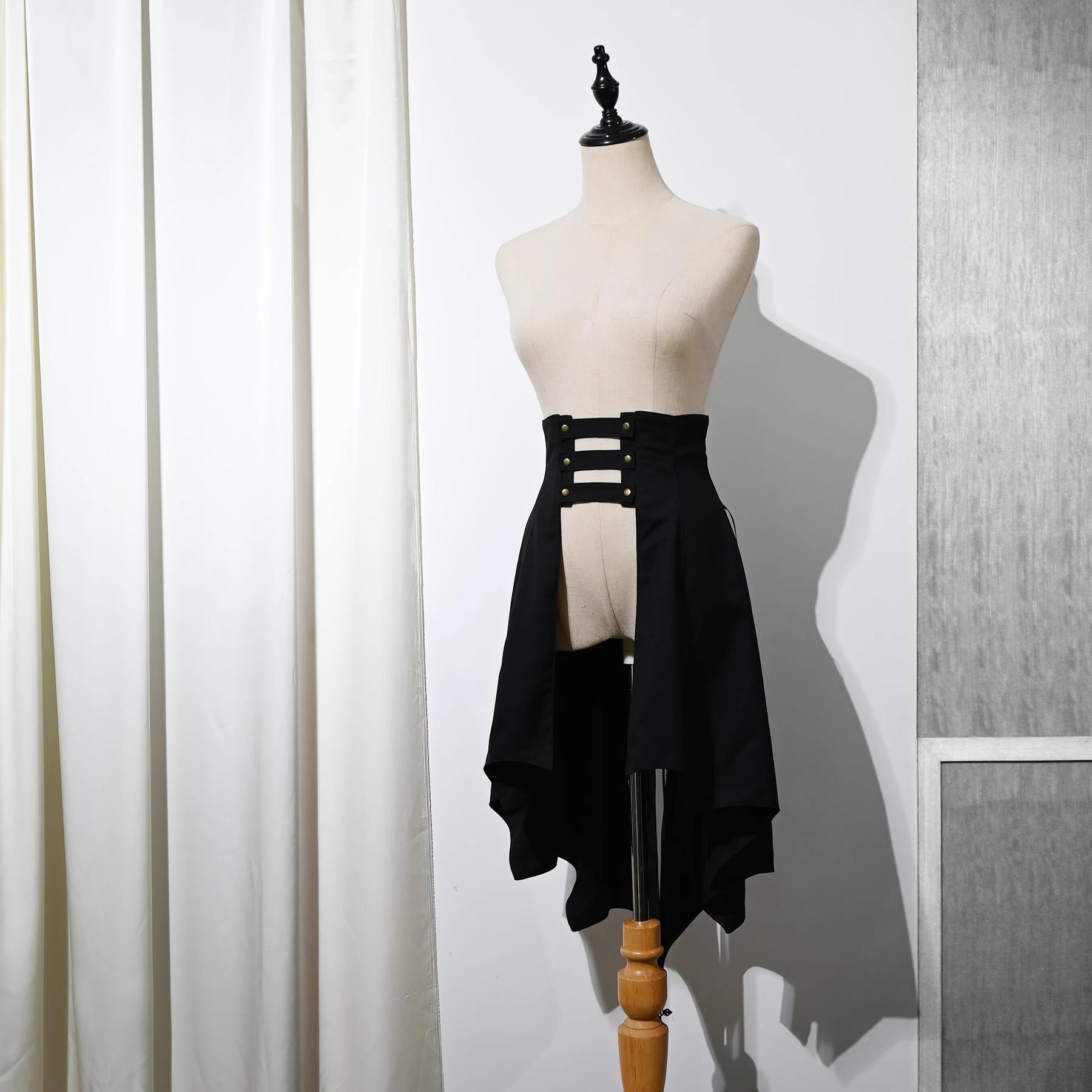 Gothic Lolita Vintage Punk Corset Bustle Skirt Woman Medieval Halloween Back Drawstring Cosplay Skirt Costume L чорний
Gothic Lolita Vintage Punk Corset Bustle Skirt Woman Medieval Halloween Back Drawstring Cosplay Skirt Costume L чорний