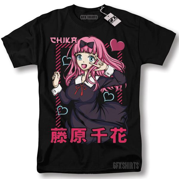 Chika Fujiwara Kaguya sama Love Is War Shirt Anime Manga Waifu Graphic T-Shirt Unisex T-Shirt XXXXL
Chika Fujiwara Kaguya sama Love Is War Shirt Anime Manga Waifu Graphic T-Shirt Unisex T-Shirt XXXXL