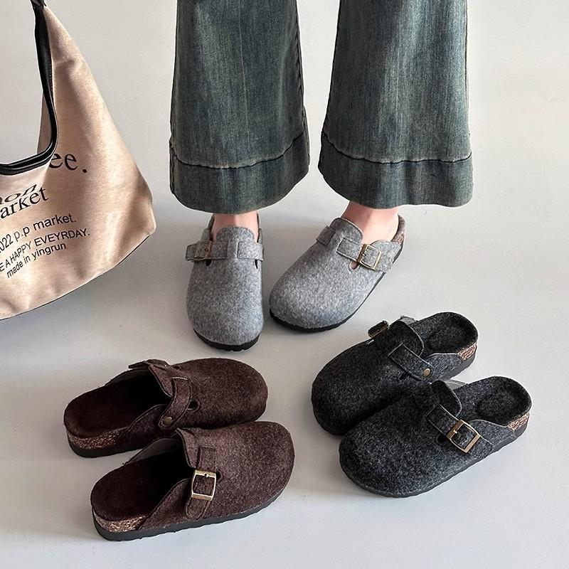 Baotou Boken Tuo women wear the spring of 2025 new Internet celebrity flat bottom half tray lazy cork Birken slippers 35 темно-сірий
Baotou Boken Tuo women wear the spring of 2025 new Internet celebrity flat bottom half tray lazy cork Birken slippers 35 темно-сірий