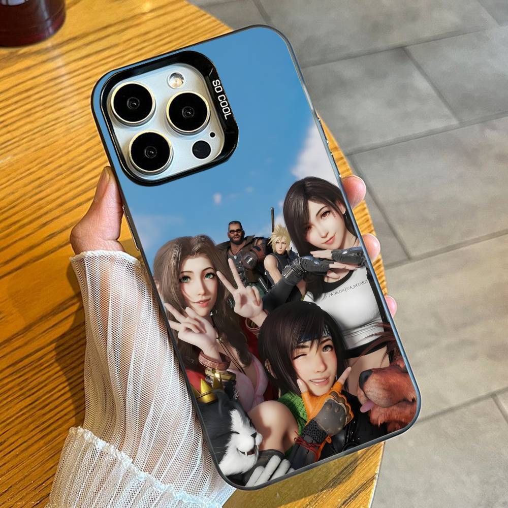 FF7 Game F-Final F-Fantasy Phone Case For iPhone 16 17 15 14 12 13 Pro Max Black Candy Matte Shockproof Cover iPhone14
FF7 Game F-Final F-Fantasy Phone Case For iPhone 16 17 15 14 12 13 Pro Max Black Candy Matte Shockproof Cover iPhone14