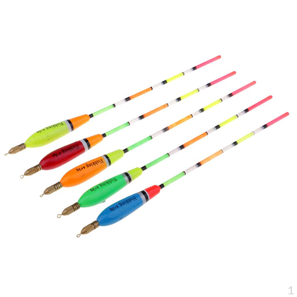 5Pcs Fishing Float Set High Sensitivity Buoy Fish Bobbers Terminal Tackle
5Pcs Fishing Float Set High Sensitivity Buoy Fish Bobbers Terminal Tackle