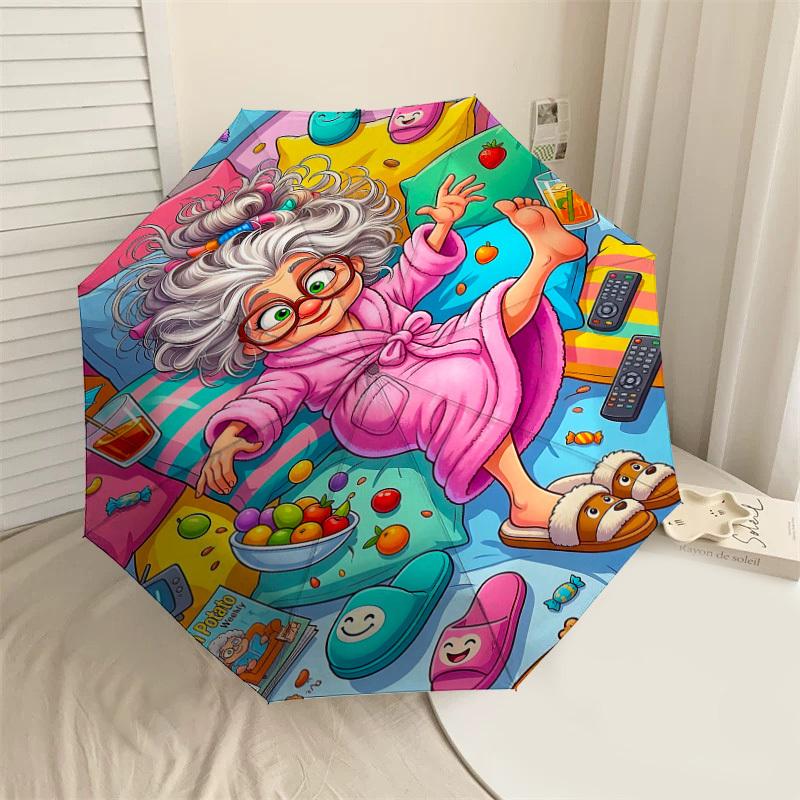 1PC Couch Potato Weekly Umbrella-8-Rib Reinforced Portable Folding Travel Suitable for All Seasons Outdoor Daily Use Is an Ideal Choice -K0408
1PC Couch Potato Weekly Umbrella-8-Rib Reinforced Portable Folding Travel Suitable for All Seasons Outdoor Daily Use Is an Ideal Choice -K0408