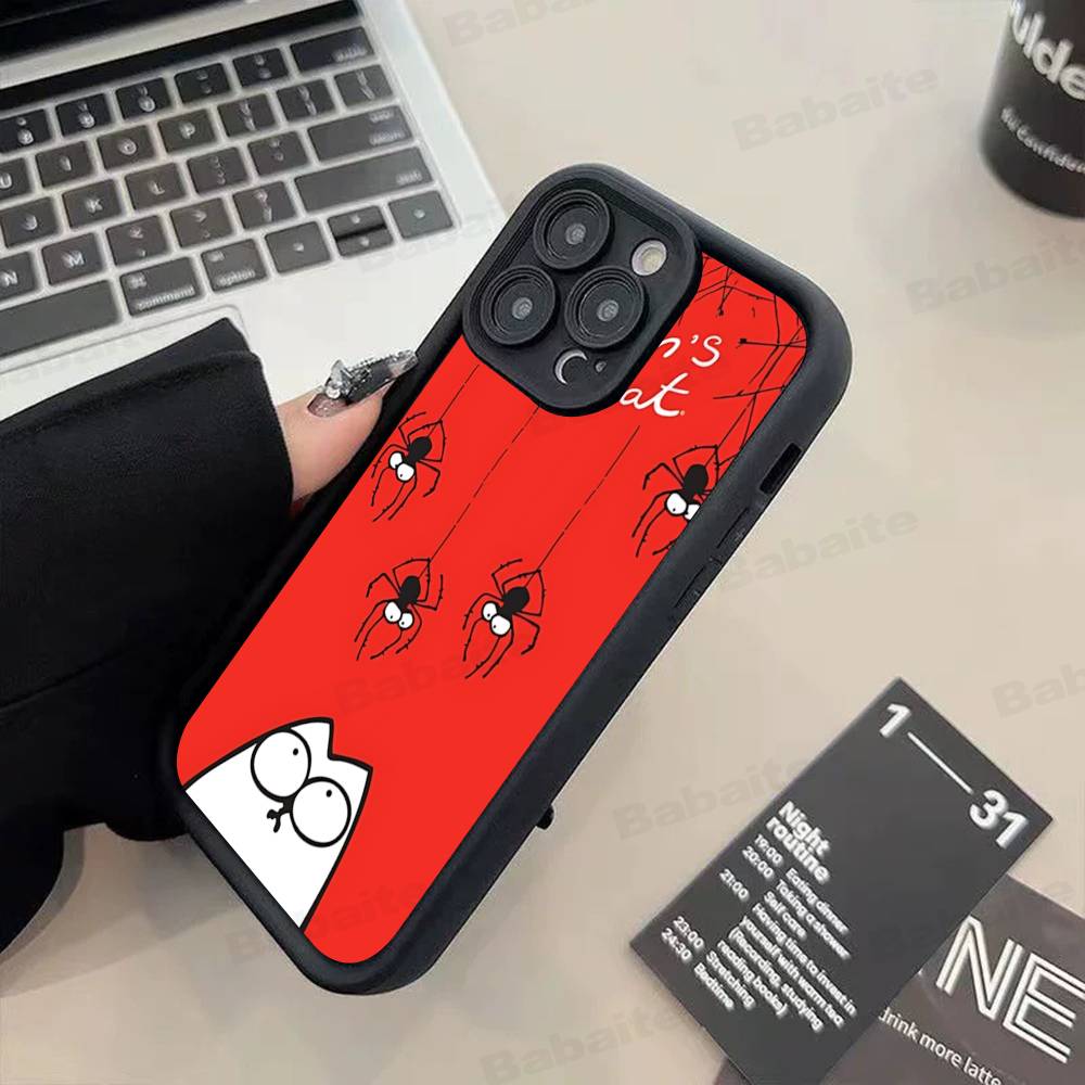 Comedy Animated S-Simons Cat Phone Case For IPhone 16 15 14 Plus 13 12 11 17 Pro Max Pro Soft Cover iPhone 11 pro
Comedy Animated S-Simons Cat Phone Case For IPhone 16 15 14 Plus 13 12 11 17 Pro Max Pro Soft Cover iPhone 11 pro