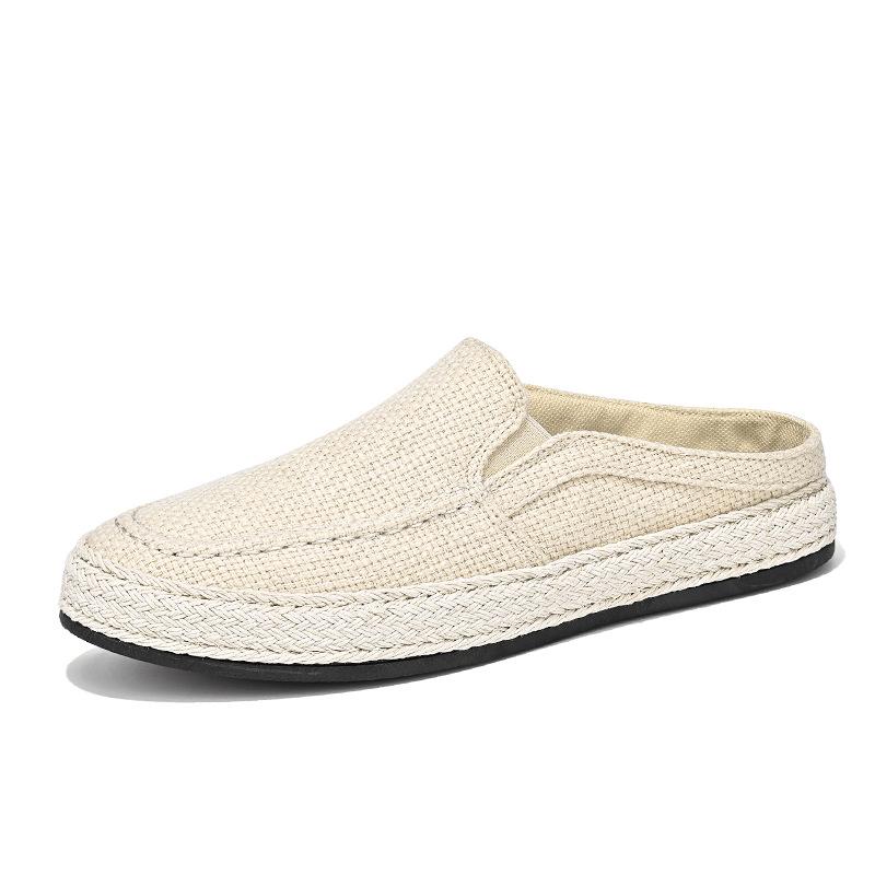 Полутапочки мужские летние новые на плоской подошве с одним педальным подъемом, туфли с закрытым носком, тканевый верх, повседневные дышащие соломенные эспадрильи, ленивые мужские туфли 44
Полутапочки мужские летние новые на плоской подошве с одним педальным подъемом, туфли с закрытым носком, тканевый верх, повседневные дышащие соломенные эспадрильи, ленивые мужские туфли 44