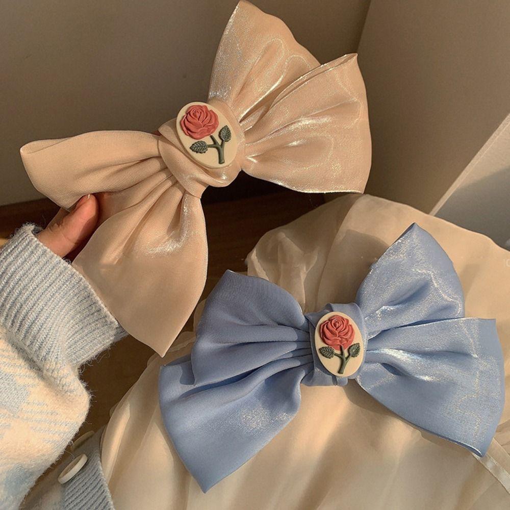Large Hair Clips Rose Flower Korean Hairgrip Ponytail Holder Bow Spring Clips Women Hair Clips синий
Large Hair Clips Rose Flower Korean Hairgrip Ponytail Holder Bow Spring Clips Women Hair Clips синий
