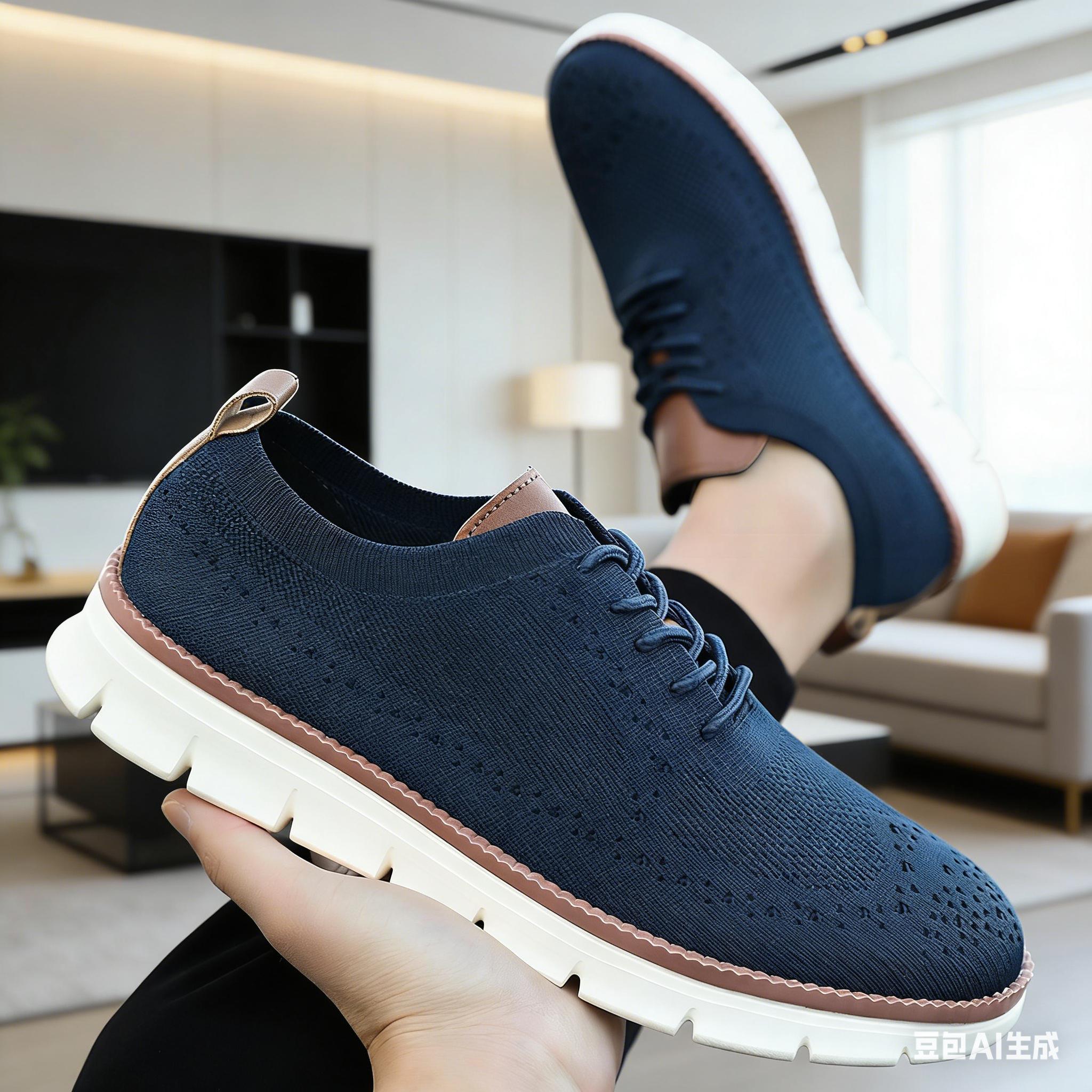 Fashionable Men s Knitted Casual Shoes Breathable Lightweight Comfortable Non-slip Sole Daily Wear Walking Shoes Men Tenis Homem 39
Fashionable Men s Knitted Casual Shoes Breathable Lightweight Comfortable Non-slip Sole Daily Wear Walking Shoes Men Tenis Homem 39