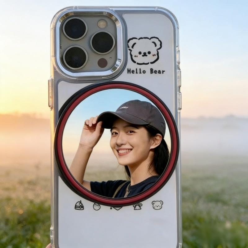 Magnetic MagSafe Vlog Mirror: Half-Body Selfie & Live Stream Device
Magnetic MagSafe Vlog Mirror: Half-Body Selfie & Live Stream Device