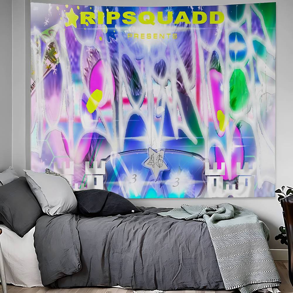 Bladee 333 Drain Gang IceDancer DIY Wall Tapestry Hippie Flower Wall Carpets Dorm Decor Wall Art Decor 74x94cm(29x37in)
Bladee 333 Drain Gang IceDancer DIY Wall Tapestry Hippie Flower Wall Carpets Dorm Decor Wall Art Decor 74x94cm(29x37in)