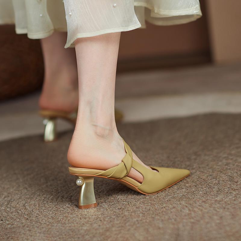 Original, niche~ pointed sandals women s summer ginger fashion thick high heels 34 жёлтый
Original, niche~ pointed sandals women s summer ginger fashion thick high heels 34 жёлтый