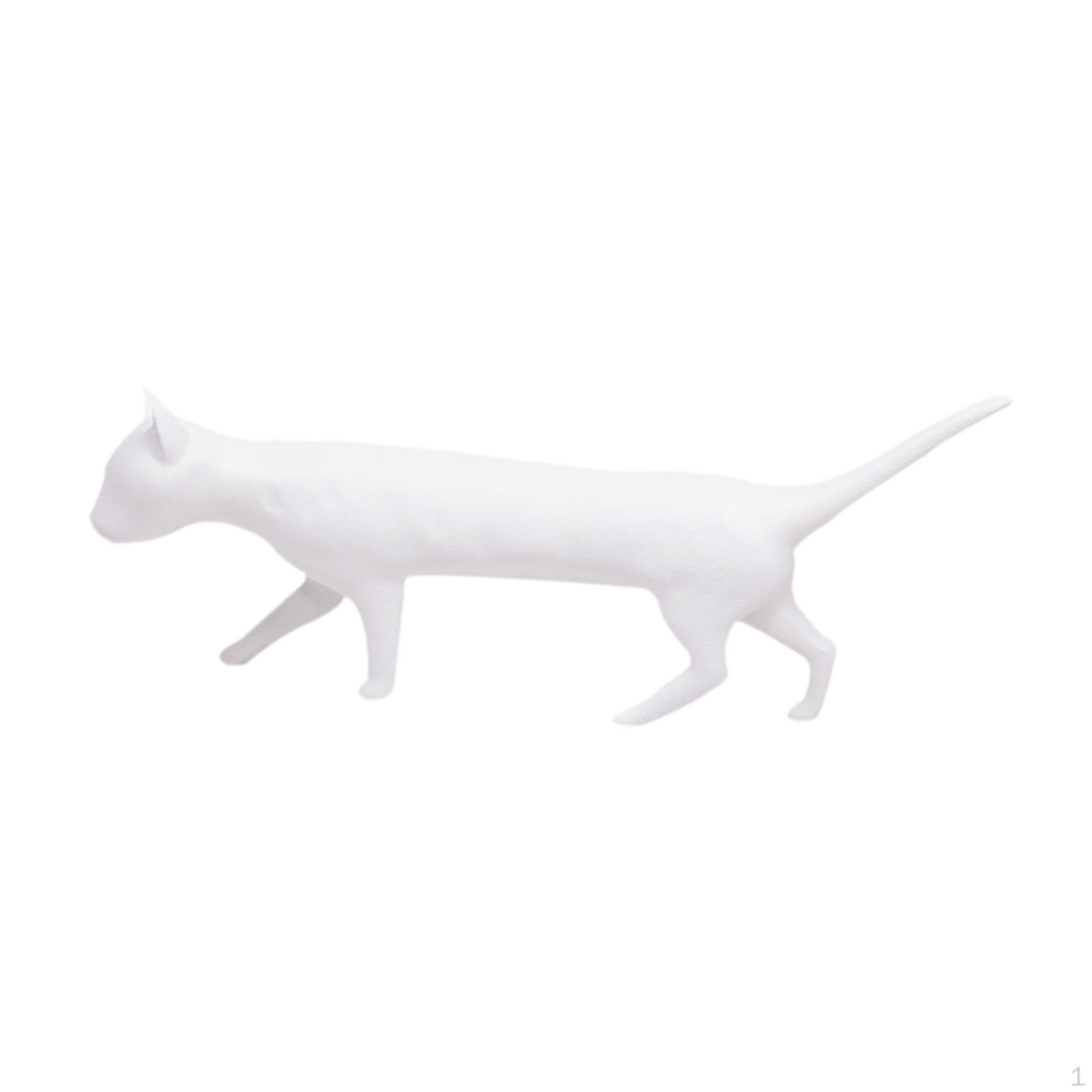 Artistic Cat Figurine for Bookshelf And Cabinet Arrangement білий
Artistic Cat Figurine for Bookshelf And Cabinet Arrangement білий