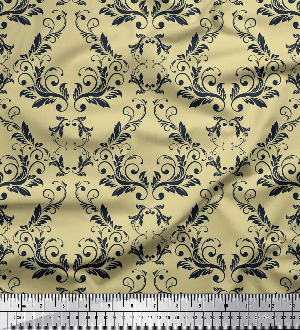 Soimoi Beige Japan Crepe Satin Fabric Филигранная дамасская ткань с принтом на метр 42 дюйма 42 Inch Wide - Poly Crepe бежевый
Soimoi Beige Japan Crepe Satin Fabric Филигранная дамасская ткань с принтом на метр 42 дюйма 42 Inch Wide - Poly Crepe бежевый
