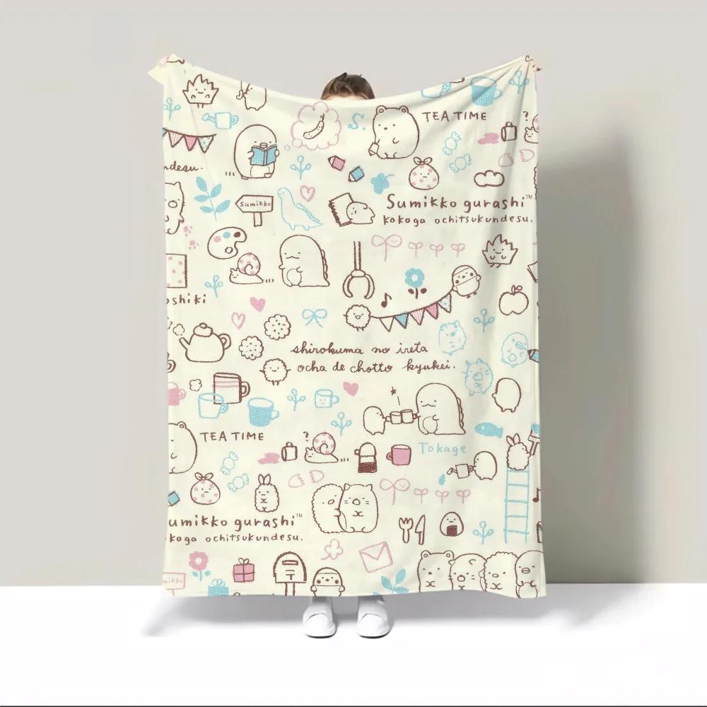 Sumikko Gurashi Thermal Blankets for Bed Throw Winter Blanket 150x200 Sofa Cover Blanket King Size Home and Decoration Knee Nap 75x90CM
Sumikko Gurashi Thermal Blankets for Bed Throw Winter Blanket 150x200 Sofa Cover Blanket King Size Home and Decoration Knee Nap 75x90CM