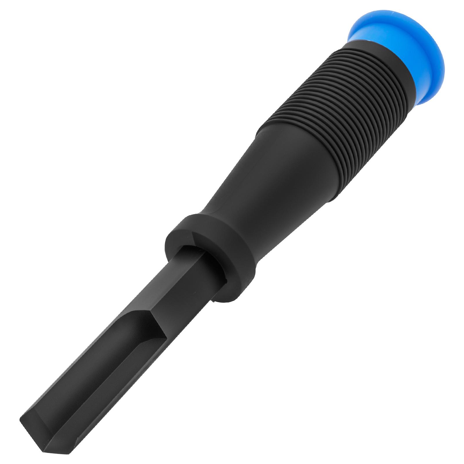 Wood Chisel Chrome Vanadium Steel 90° Square Mortise Chisel with Striking Cap Cutting for Hinge Recess Door Latch Installation blue
Wood Chisel Chrome Vanadium Steel 90° Square Mortise Chisel with Striking Cap Cutting for Hinge Recess Door Latch Installation blue