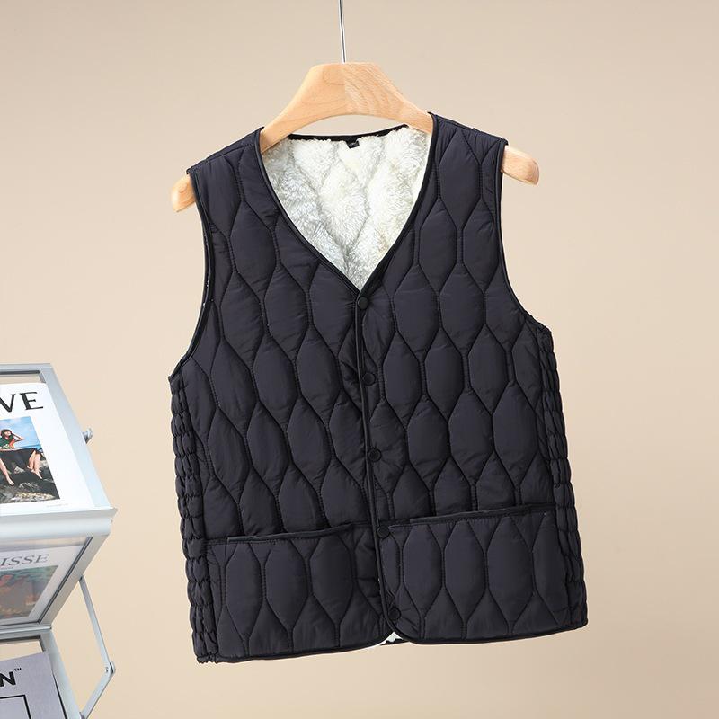 Жіночий приталений пуховий жилет з V-подібним вирізом - На оксамитовій підкладці, Теплий, Елегантний, Універсальний, Колекція 2025 XL чорний
Жіночий приталений пуховий жилет з V-подібним вирізом - На оксамитовій підкладці, Теплий, Елегантний, Універсальний, Колекція 2025 XL чорний