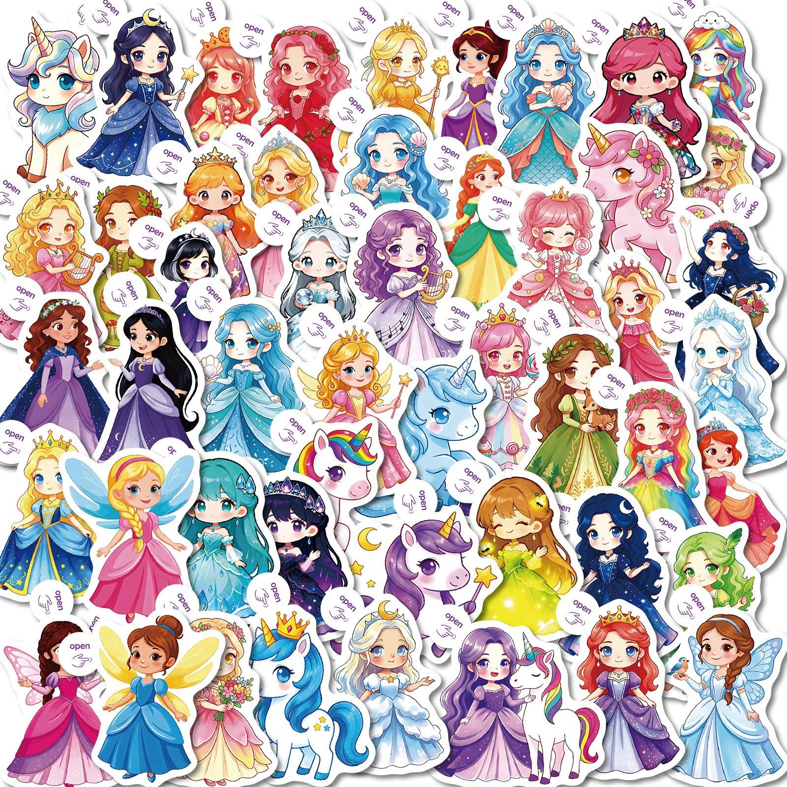 50 Cartoon Princess Skirt Stickers Laptop Ledger Mobile Phone Case Thermos Cup Decoration
50 Cartoon Princess Skirt Stickers Laptop Ledger Mobile Phone Case Thermos Cup Decoration