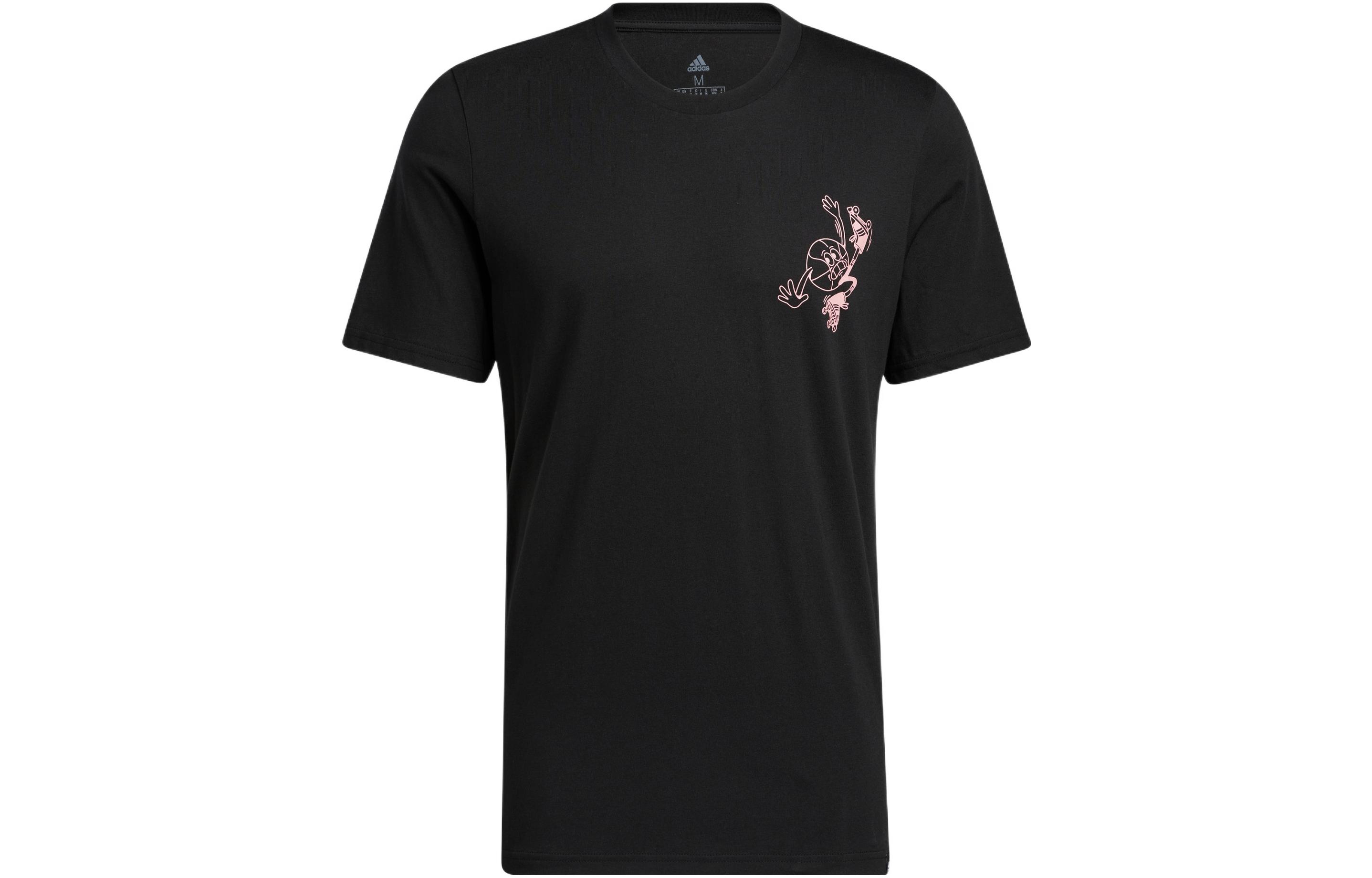 Adidas T Shirts Men s Black Crew Neck Moderate Straight Fit HK6723 S
Adidas T Shirts Men s Black Crew Neck Moderate Straight Fit HK6723 S