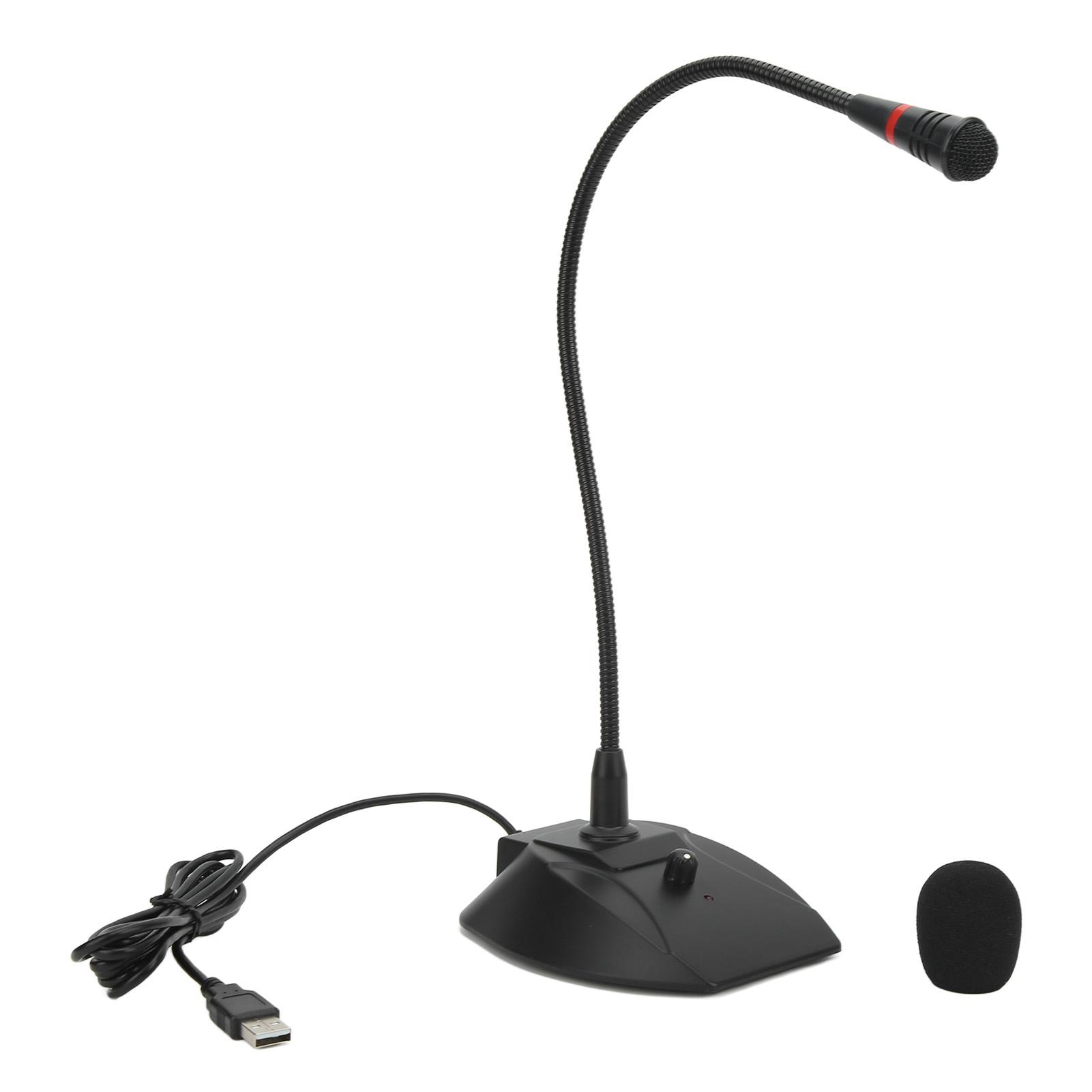 USB Wired Conference Microphone Desktop Gooseneck Condenser Microphone for Computer Online Class
USB Wired Conference Microphone Desktop Gooseneck Condenser Microphone for Computer Online Class