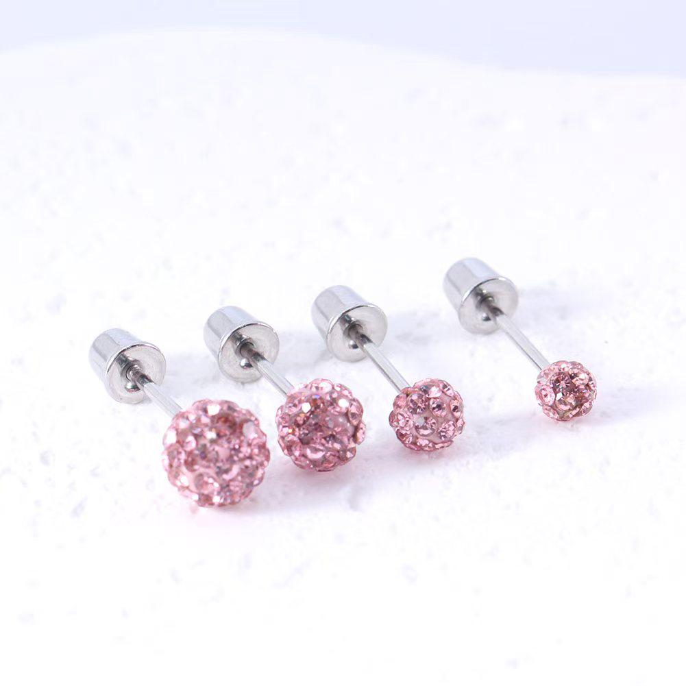 Серьги-гвоздики из серебра S925 с бриллиантами, круглая форма, для пирсинга хряща и мочки уха 5mm/Pair
Серьги-гвоздики из серебра S925 с бриллиантами, круглая форма, для пирсинга хряща и мочки уха 5mm/Pair