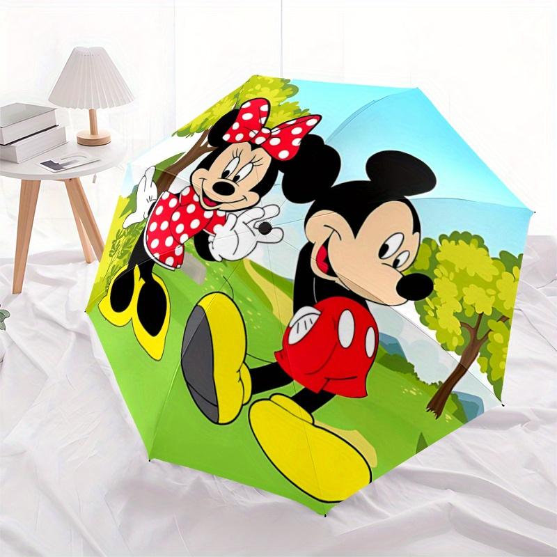 1pc Mickey & Minnie Mouse Auto-Folding Umbrella: Portable 3-Fold Design, 8-Bone Iron Frame, Outdoor, Perfect Gift for Fans, Travelers, Daily
1pc Mickey & Minnie Mouse Auto-Folding Umbrella: Portable 3-Fold Design, 8-Bone Iron Frame, Outdoor, Perfect Gift for Fans, Travelers, Daily