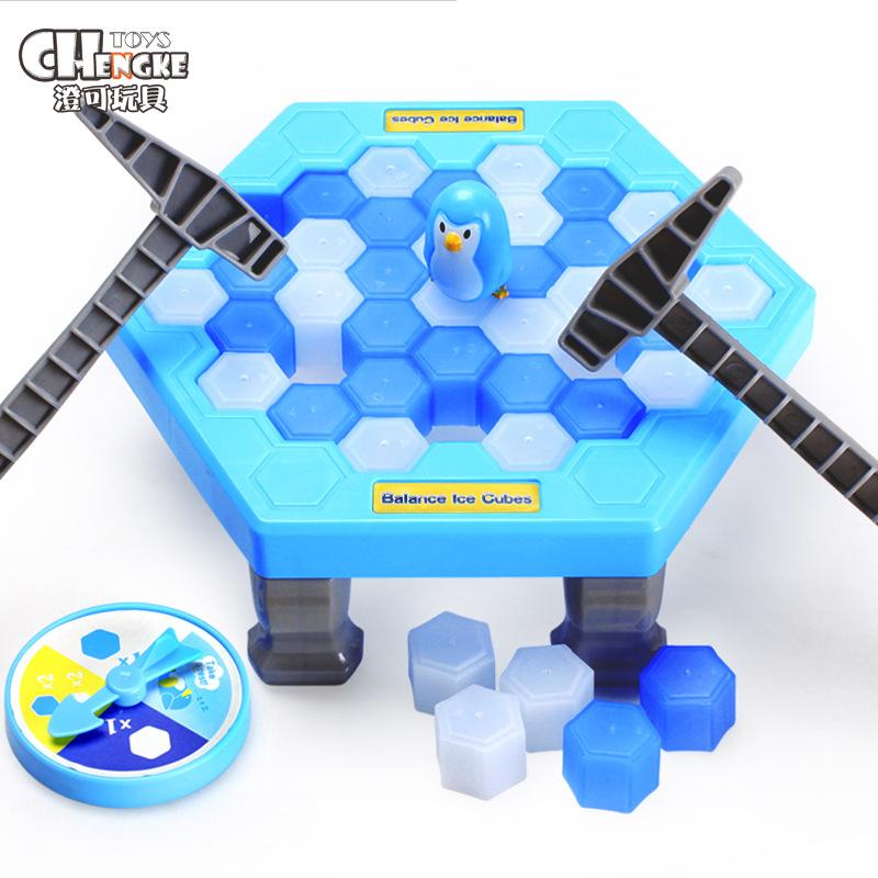 Knock Penguin Ice Breaking Penguin Wall Breaking Toys Desktop Game Parent-Child Interactive Educational Toys синій
Knock Penguin Ice Breaking Penguin Wall Breaking Toys Desktop Game Parent-Child Interactive Educational Toys синій