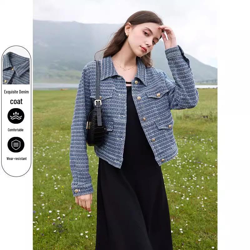 Women s Chic Denim Jacket - Spring/Autumn 2024: Loose, Fashionable, Casual & Slimming with a Stylish Touch Medium синій
Women s Chic Denim Jacket - Spring/Autumn 2024: Loose, Fashionable, Casual & Slimming with a Stylish Touch Medium синій