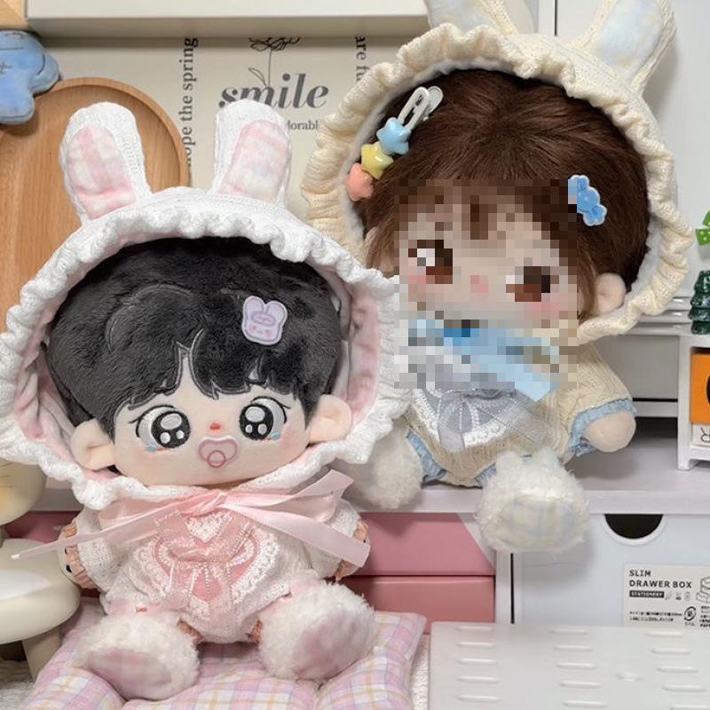 20cm Cotton Doll Outfit: Cute Rabbit Knitted Onesie, Hat & Shoes Set for Plush Doll Dress-Up 20cm
20cm Cotton Doll Outfit: Cute Rabbit Knitted Onesie, Hat & Shoes Set for Plush Doll Dress-Up 20cm