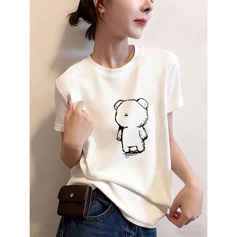 Korean-Style Slim Fit Short Sleeve T-Shirt for Women - Casual, Stylish Base Layer for Spring, Summer, Autumn S
Korean-Style Slim Fit Short Sleeve T-Shirt for Women - Casual, Stylish Base Layer for Spring, Summer, Autumn S