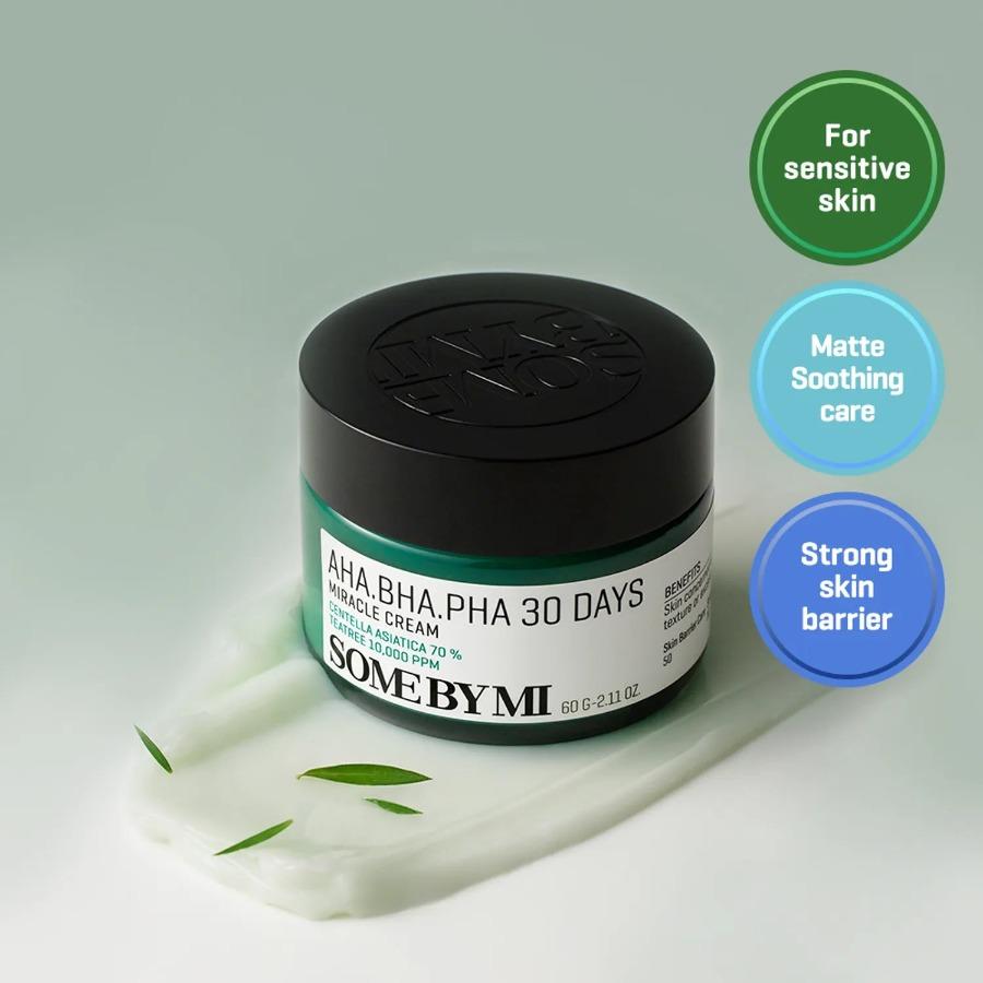 SOME BY MI AHA.BHA.PHA 30 Days Miracle Cream 60g 60g
SOME BY MI AHA.BHA.PHA 30 Days Miracle Cream 60g 60g
