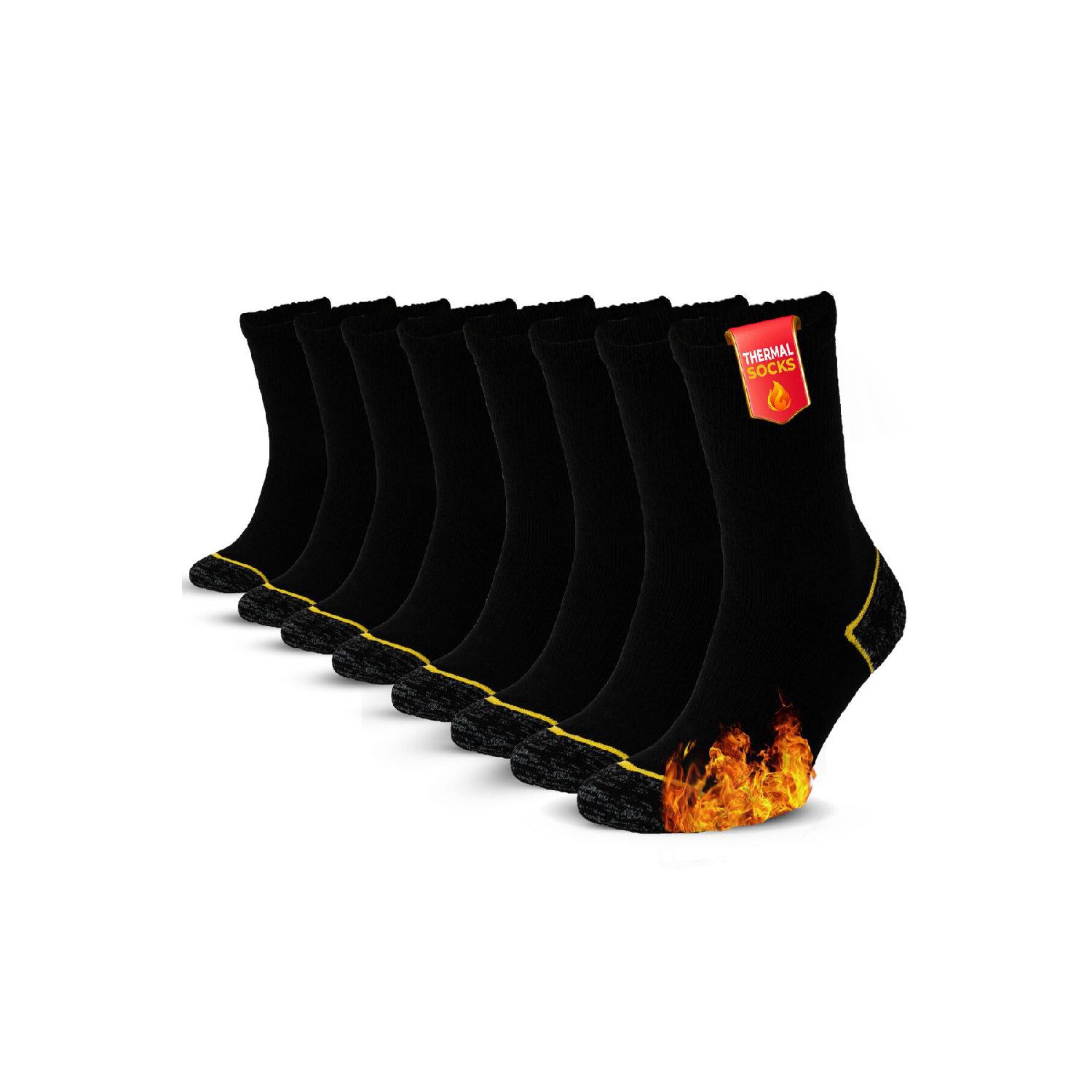 4 Pairs Thermal Outdoor Camping Socks Cotton Padded Breathable, Men Women Black 35-38 чёрный
4 Pairs Thermal Outdoor Camping Socks Cotton Padded Breathable, Men Women Black 35-38 чёрный