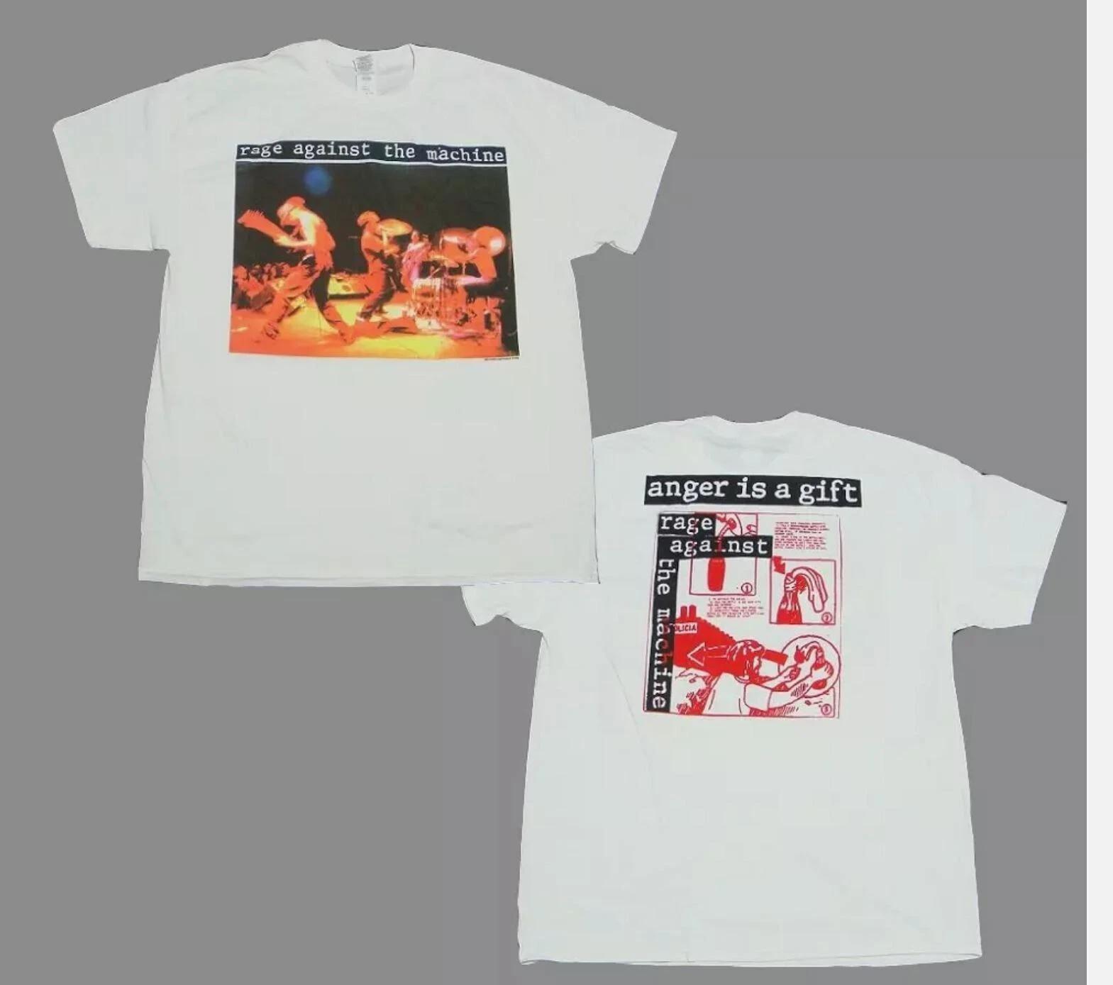 Vtg Shirt RAGE AGAINST THE MACHINE Anger Gift White Shirt- Adults Unisex T shirt S
Vtg Shirt RAGE AGAINST THE MACHINE Anger Gift White Shirt- Adults Unisex T shirt S