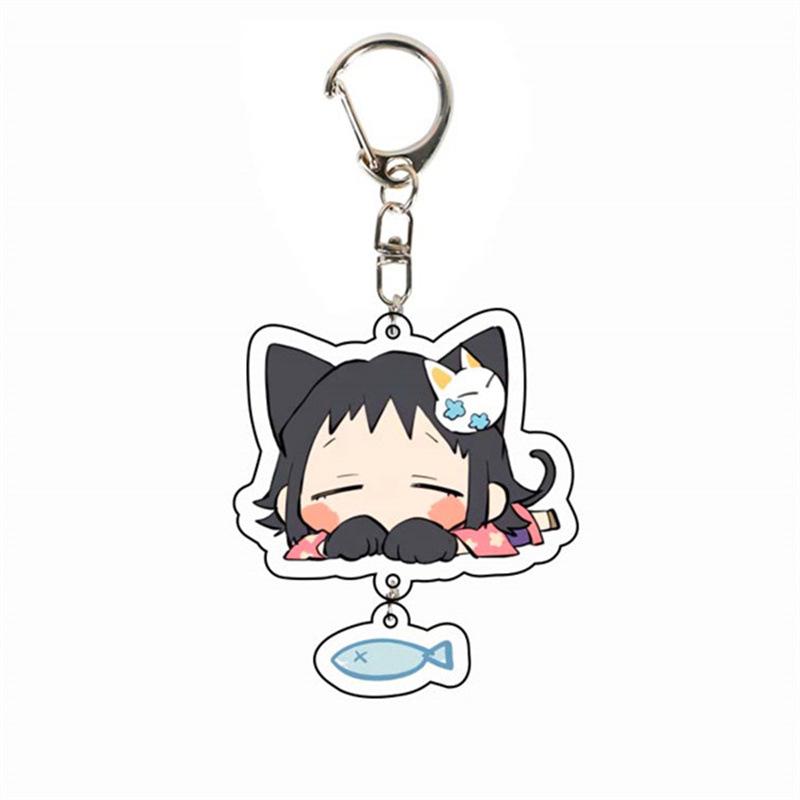 Keychain Tanjiro Nezuko Acrylic Double Layer Double Sided Pendant Charm Anime Cosplay Accessories Present For Fans
Keychain Tanjiro Nezuko Acrylic Double Layer Double Sided Pendant Charm Anime Cosplay Accessories Present For Fans