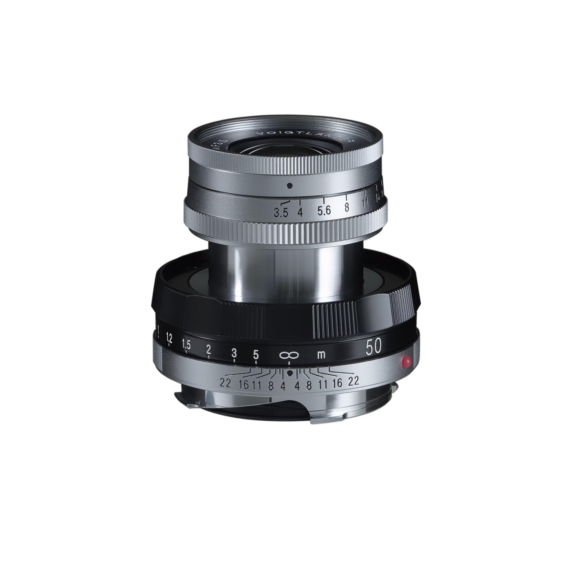 Voigtlander 50mm VM Type I Two Tone Single Focus Standard Lens Manual Focus Leica M Mount Compatible Interchangeable Lens APO-LANTHAR F3.5
Voigtlander 50mm VM Type I Two Tone Single Focus Standard Lens Manual Focus Leica M Mount Compatible Interchangeable Lens APO-LANTHAR F3.5