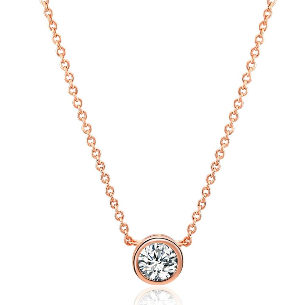 Classic Rose Gold Color Chain Necklaces For Women & Girls Beautiful Round Austrian Crystal Necklace DWN388
Classic Rose Gold Color Chain Necklaces For Women & Girls Beautiful Round Austrian Crystal Necklace DWN388