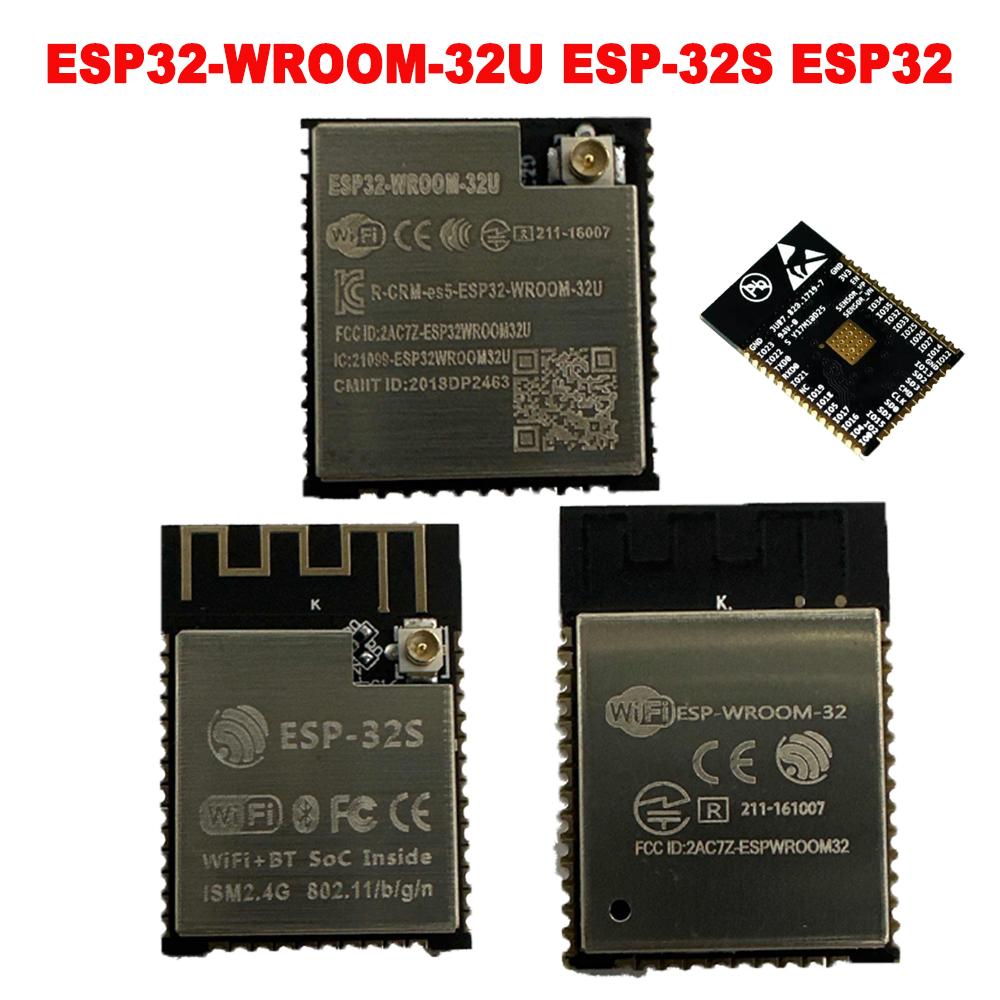 ESP-32S ESP-WROOM-32 ESP-WROOM-32U ESP32 ESP-32 Двоядерний процесор Bluetooth і WIFI з низьким енергоспоживанням MCU ESP-32
ESP-32S ESP-WROOM-32 ESP-WROOM-32U ESP32 ESP-32 Двоядерний процесор Bluetooth і WIFI з низьким енергоспоживанням MCU ESP-32