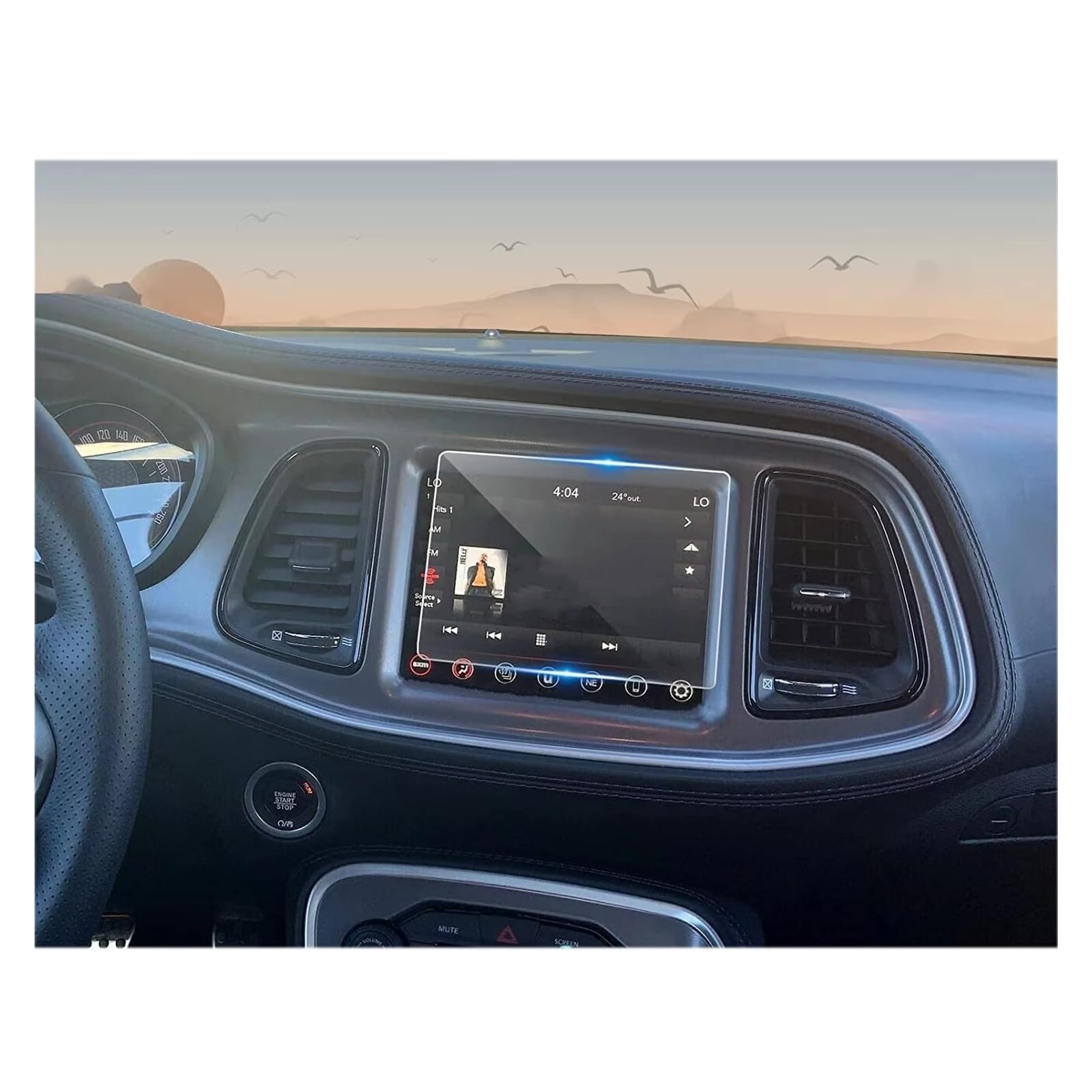 Захисна плівка для екрана Dodge Challenger Charger 2015-2019 2020 2021 2022 2023 8.4 Автомобільна навігація Загартована One size
Захисна плівка для екрана Dodge Challenger Charger 2015-2019 2020 2021 2022 2023 8.4 Автомобільна навігація Загартована One size