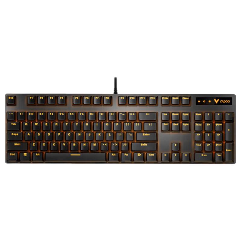 Rapoo V500PRO Single-Color Backlit Mechanical Gaming Keyboard
Rapoo V500PRO Single-Color Backlit Mechanical Gaming Keyboard